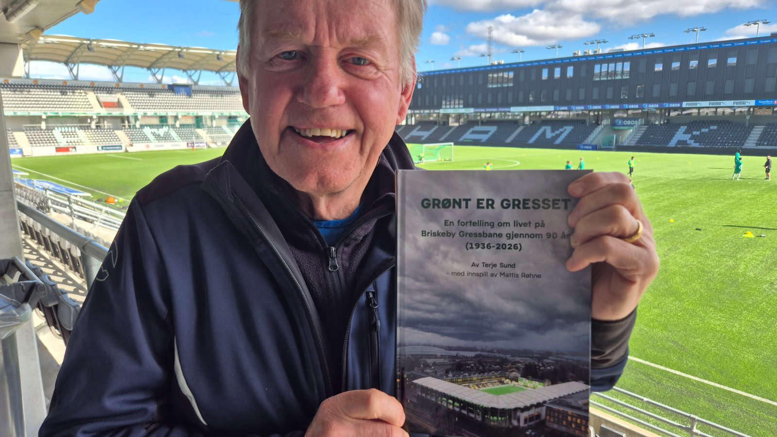 Her er historieboka om Briskeby Gressbane